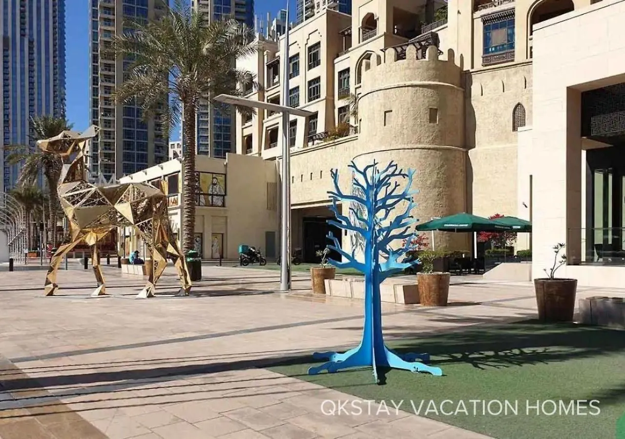5 Min Walk To Burj Khalifa 2Bhk Luxury Downtown Burj Haven Apartment Dubai