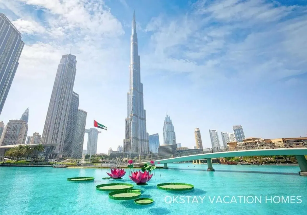 5 Min Walk To Burj Khalifa 2Bhk Luxury Downtown Burj Haven Apartment Dubai United Arab Emirates