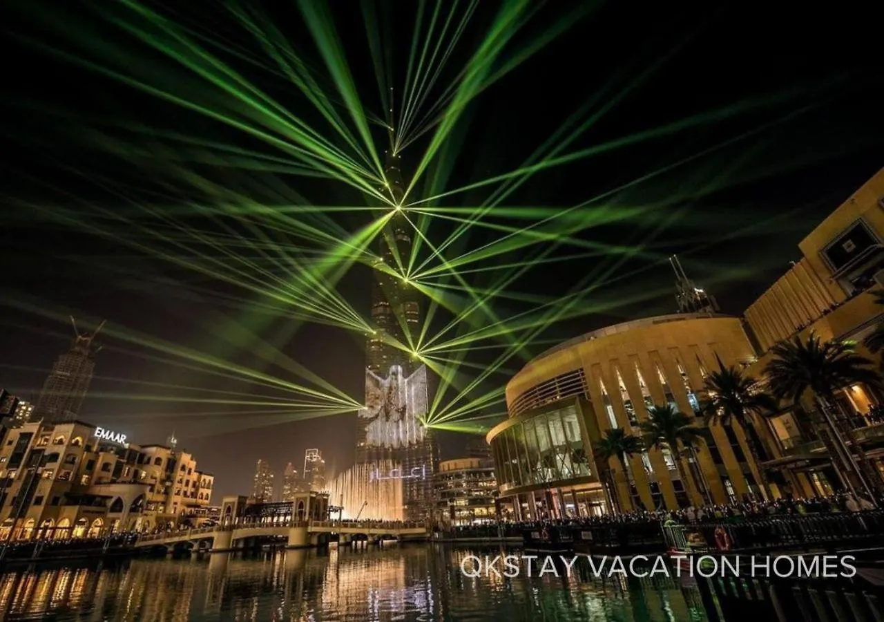5 Min Walk To Burj Khalifa 2Bhk Luxury Downtown Burj Haven Apartment Dubai