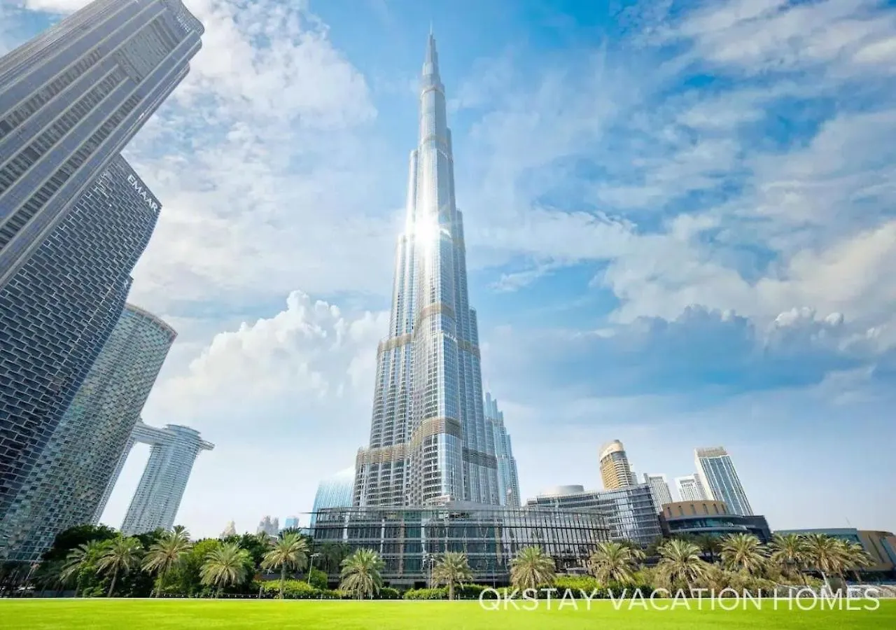 5 Min Walk To Burj Khalifa 2Bhk Luxury Downtown Burj Haven Apartment Dubai