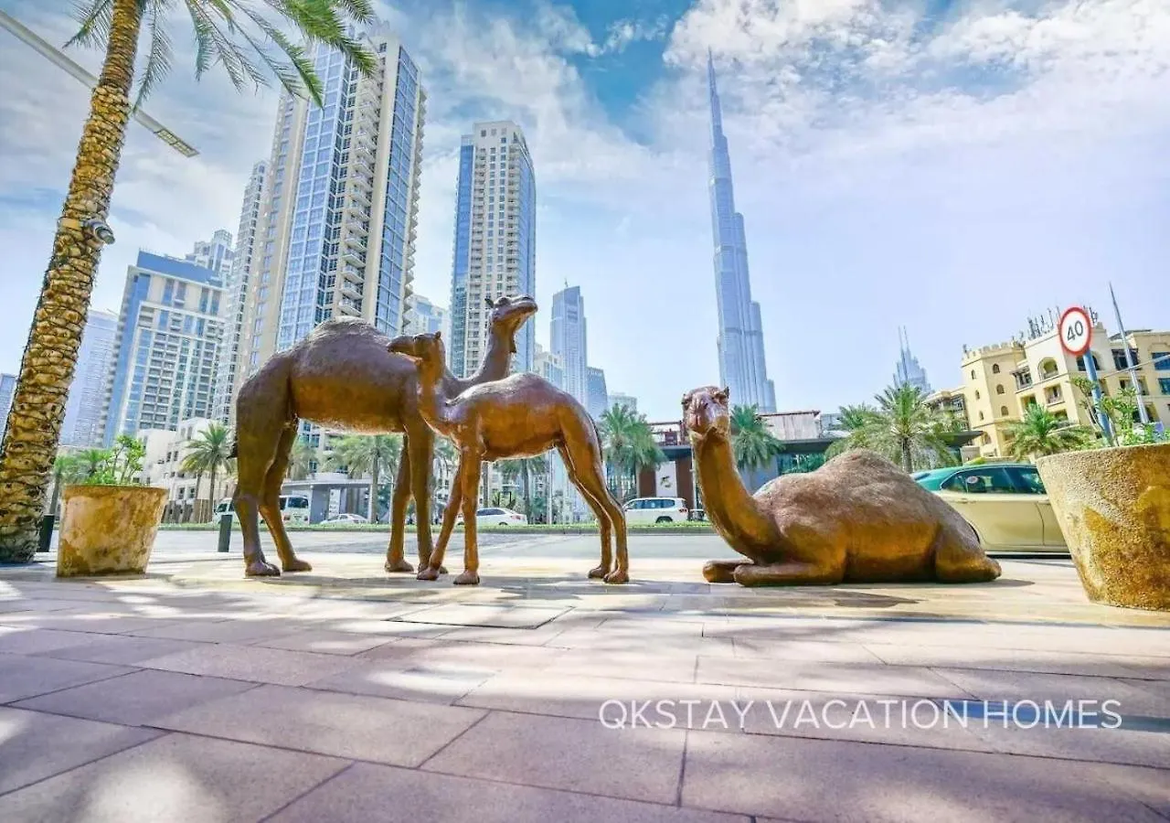 5 Min Walk To Burj Khalifa 2Bhk Luxury Downtown Burj Haven Apartment Dubai United Arab Emirates