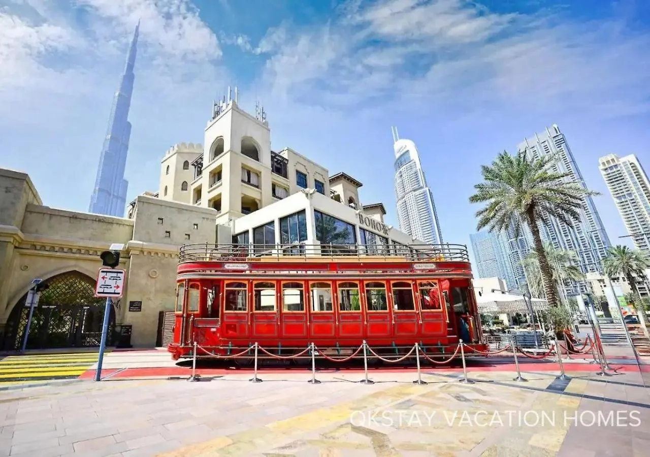 5 Min Walk To Burj Khalifa 2Bhk Luxury Downtown Burj Haven Apartment Dubai